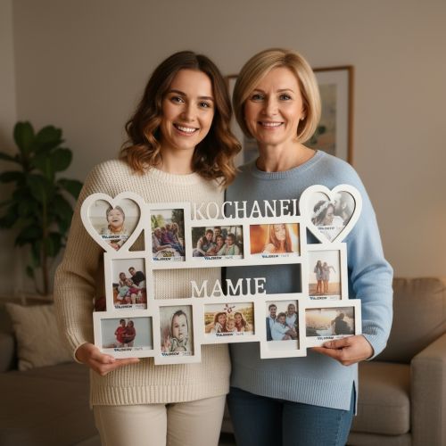 ramka na zdjęcia 12 zdjęć, kochanej mamie